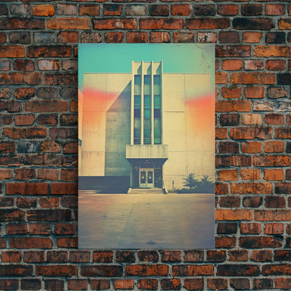 Architecture  Art, Architecture Print, Urban Art, Fine Art Print, Minimalist Art, Canvas Print, Wall Hanging Portrait Art, Office Wall Decor