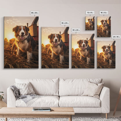 Bernese Mountain Dog Wall Print, Dog Wall Art, Farmhouse Wall Art, Wall Art, Framed Wall Art, Framed Canvas. Wall Print, Wall Canvas