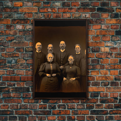 Halloween Wall Art, Spooky Room Decor, Horror Decor, Creepy Art, Ghost Art, Dark Fantasy, Canvas Print, Wall Art, Vertical Print, Room Decor