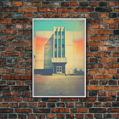 Architecture  Art, Architecture Print, Urban Art, Fine Art Print, Minimalist Art, Canvas Print, Wall Hanging Portrait Art, Office Wall Decor