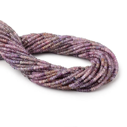 3-3.5mm Multi Color Spinel Faceted Rondelle Beads 16 inch 242 pieces