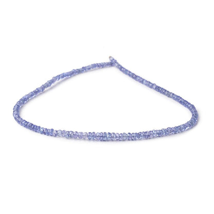 3mm Tanzanite Faceted Rondelle Beads 14 inch 190 pieces