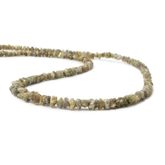 3-5mm Multi Color Diamond Unfaceted Nugget Beads 15 inch 190 pieces