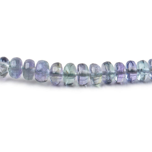 3-5mm Tanzanite Plain Rondelle Beads 18 inch 200 pieces