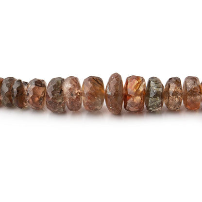 3-6mm Andalusite Faceted Rondelle Beads 16 inch 200 pieces