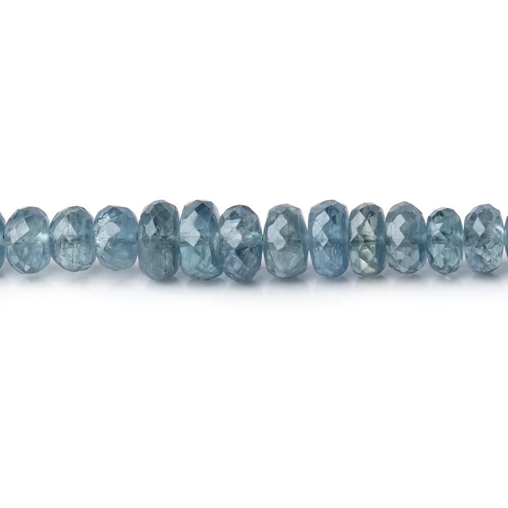 3-6mm Blue Sapphire Faceted Rondelle Beads 16 inch 169 pieces AA