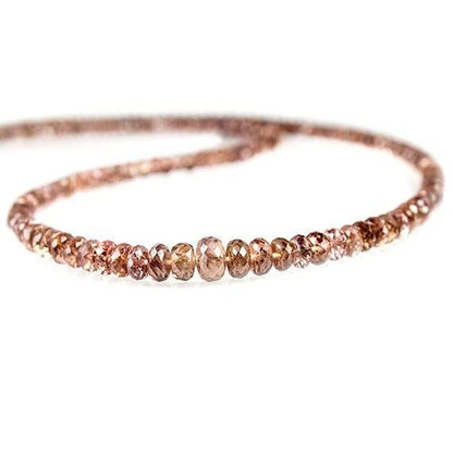 3-6mm Color Change Garnet Faceted Rondelle 15 inch 180 pieces