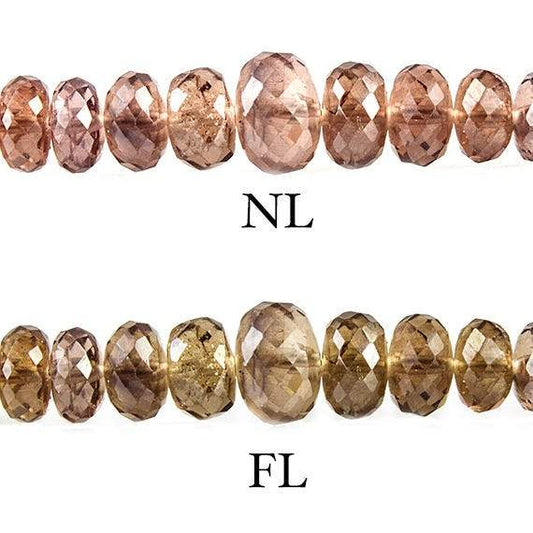 3-6mm Color Change Garnet Faceted Rondelle 15 inch 180 pieces