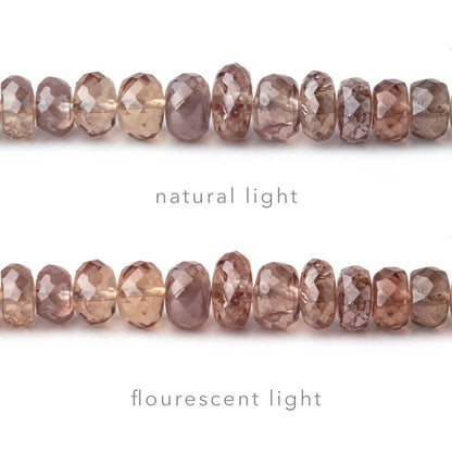 3-6mm Color Change Garnet Faceted Rondelle 16 inch 180 pieces