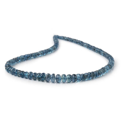 3-6mm Santa Maria Aquamarine Faceted Rondelles 16 inch 142 Beads AAA