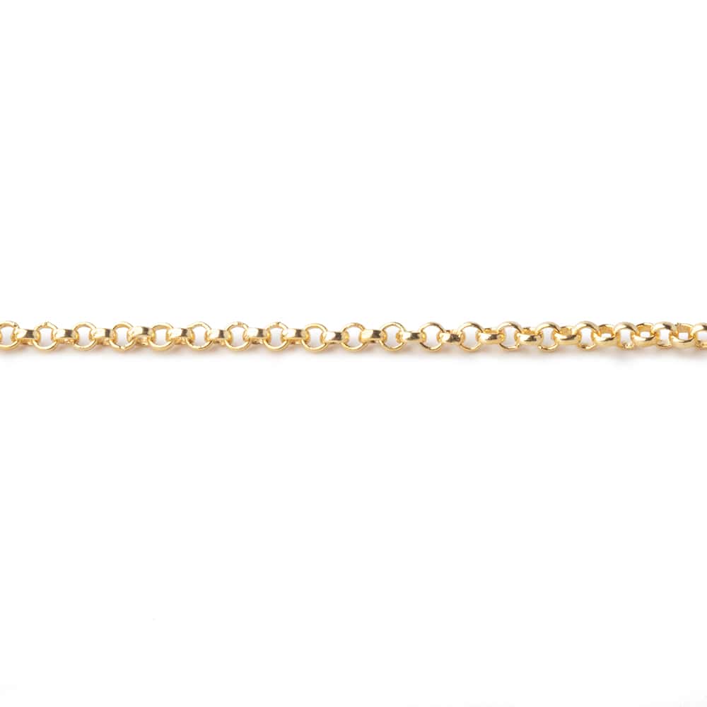 3 Feet - 1.5mm Rolo Link Chain