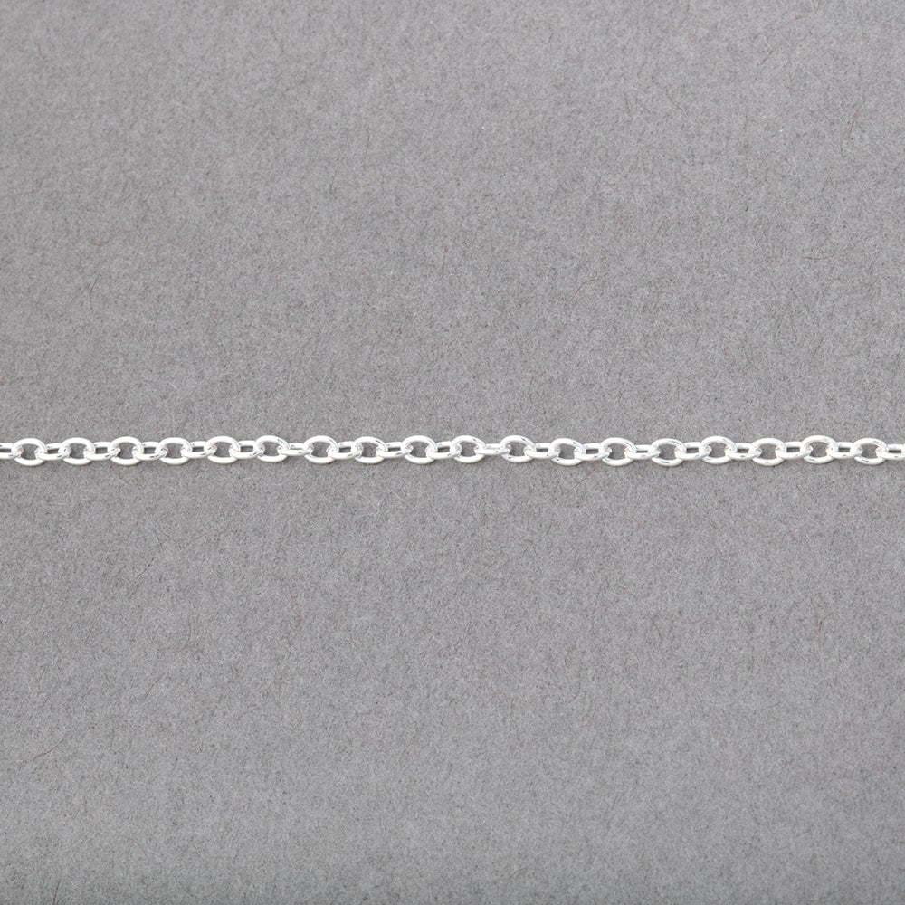 3 Feet - 1.7mm Oval Link Chain