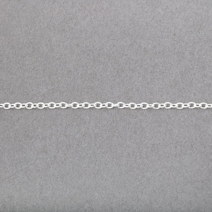 3 Feet - 1.7mm Oval Link Chain