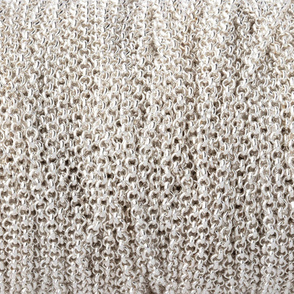 3 Feet - 1.8mm Silver plated Rolo Link Chain