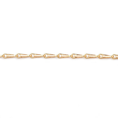 3 Feet - 1mm Tear Drop Link Chain