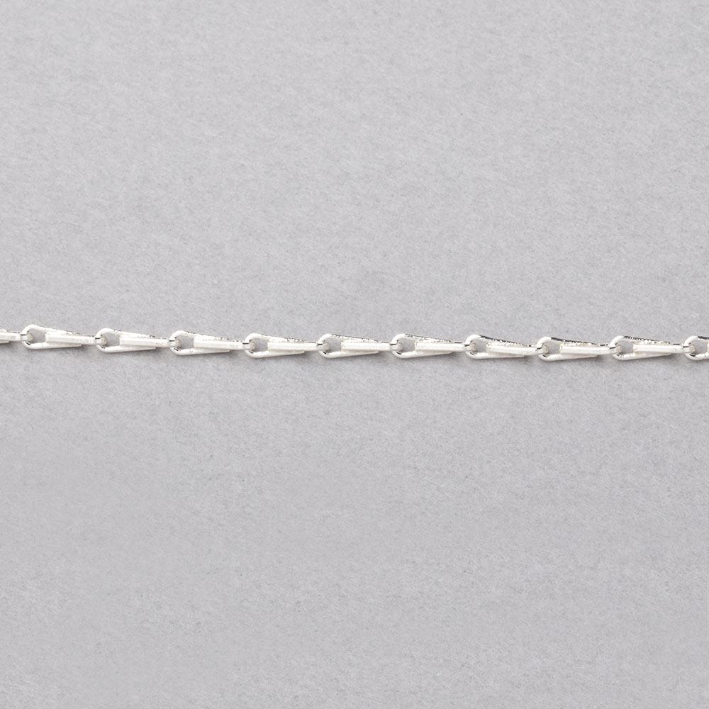 3 Feet - 1mm Tear Drop Link Chain