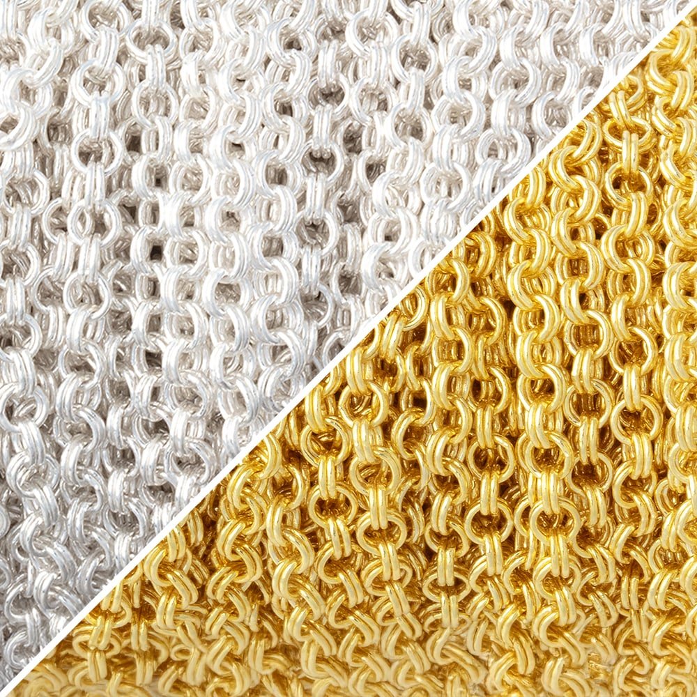 3 Feet - 2.5mm Double Rolo Link Chain