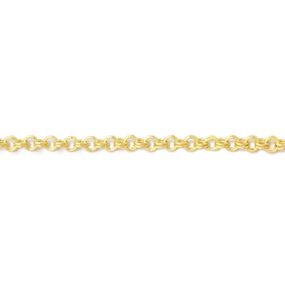 3 Feet - 2.5mm Double Rolo Link Chain