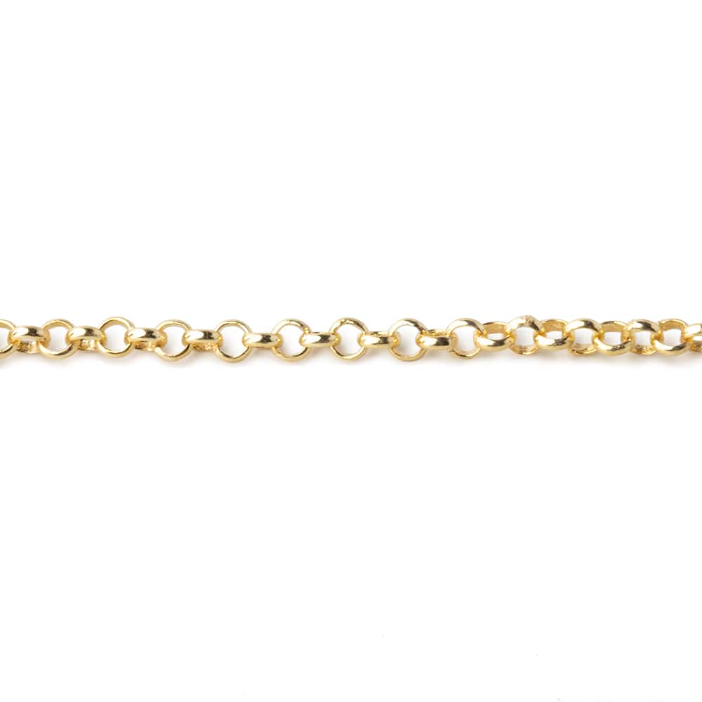 3 Feet - 2.5mm Rolo Link Chain
