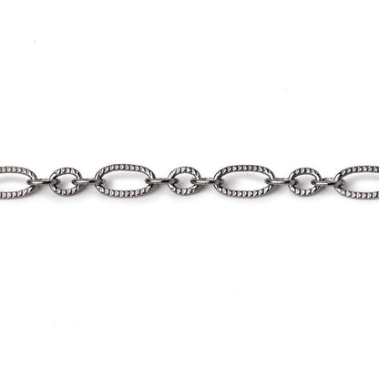 3 Feet - 3.5mm Multiple Corrugated Oval Link Chain