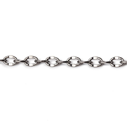 3 Feet - 3mm Divot Oval Link Chain