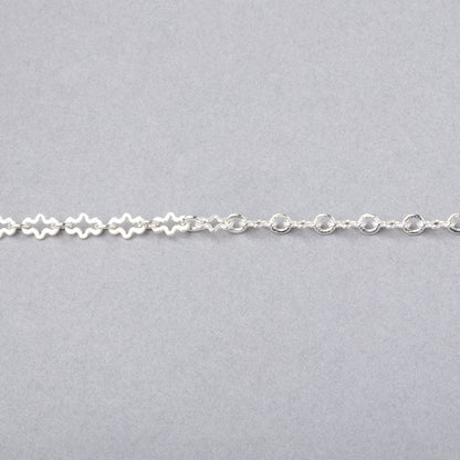 3 Feet - 3mm Fancy Cross Link Chain