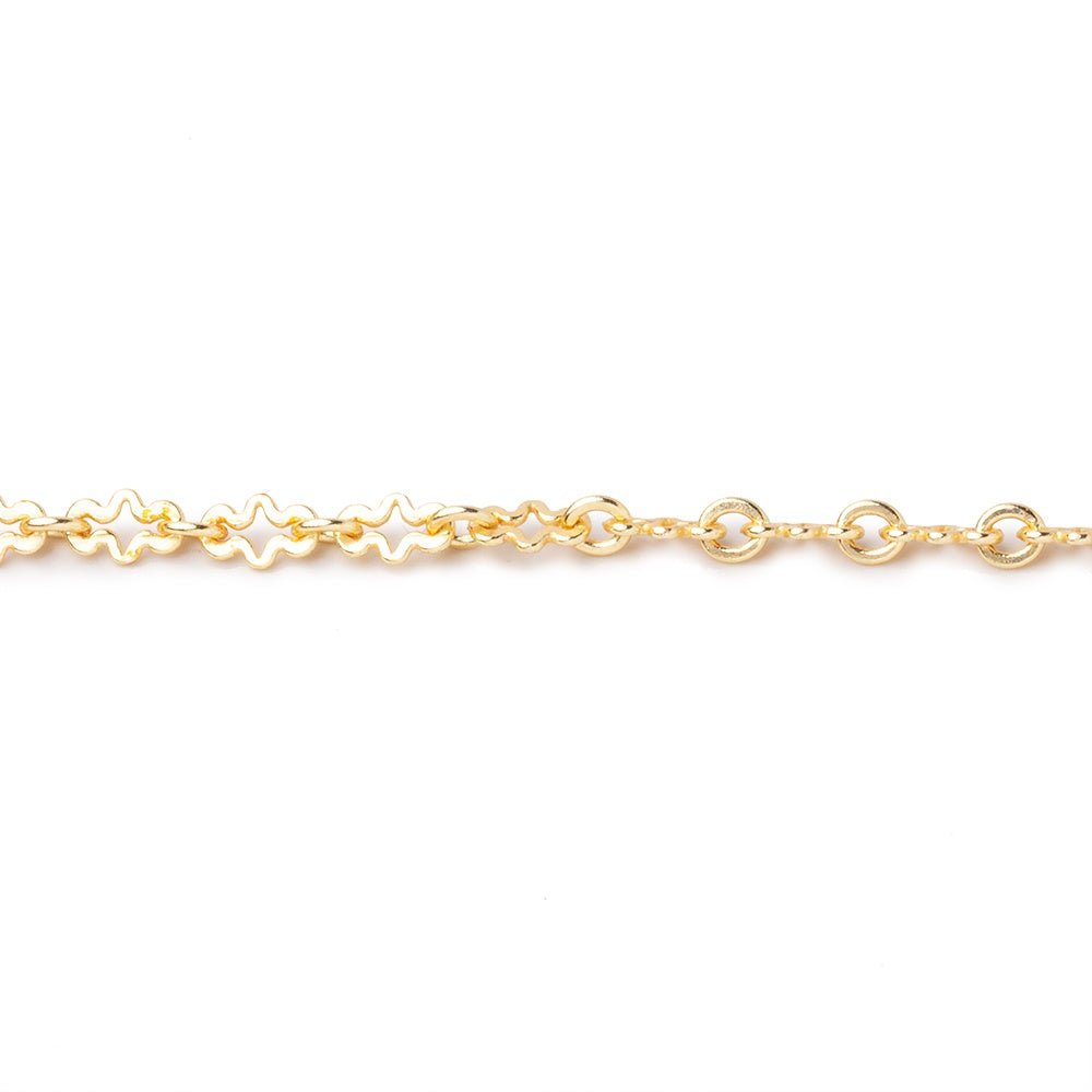 3 Feet - 3mm Fancy Cross Link Chain