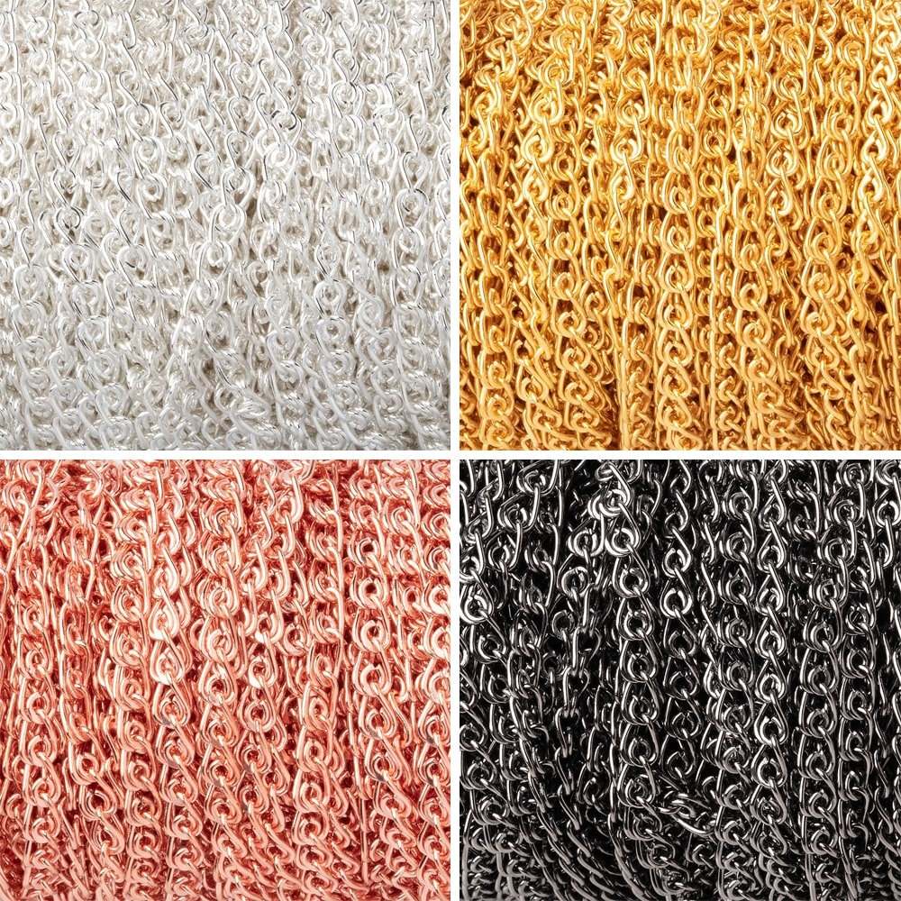 3 Feet - 3mm Loop Link Chain