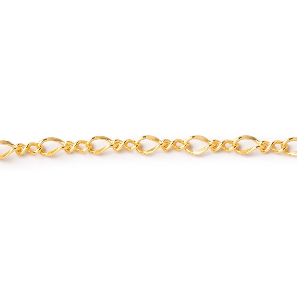 3 Feet - 3mm Oval & Twist Link Chain