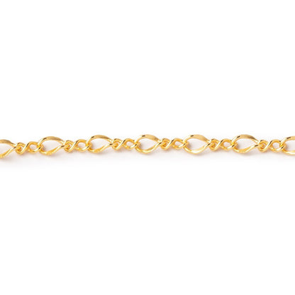 3 Feet - 3mm Oval & Twist Link Chain
