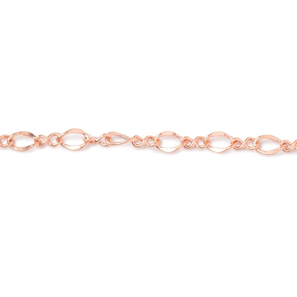 3 Feet - 3mm Oval & Twist Link Chain