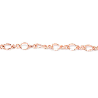 3 Feet - 3mm Oval & Twist Link Chain
