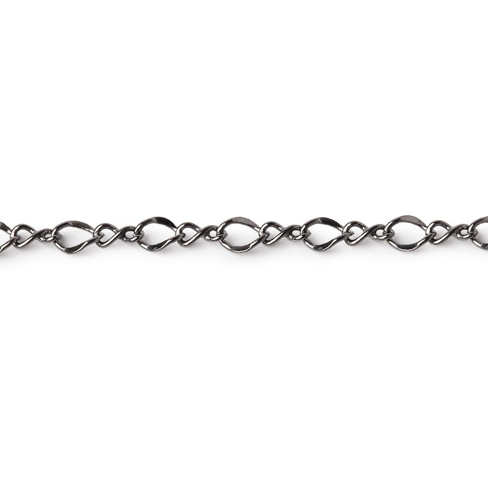 3 Feet - 3mm Oval & Twist Link Chain