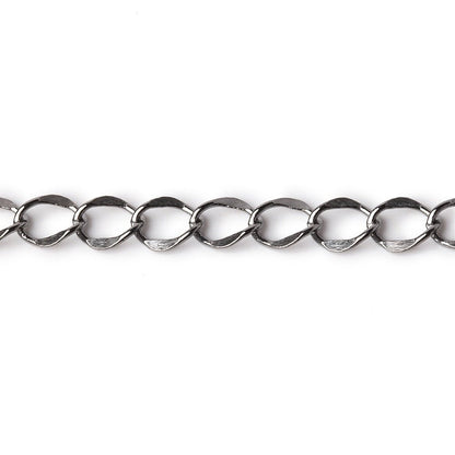 3 Feet - 4mm Twist Oval Link Chain