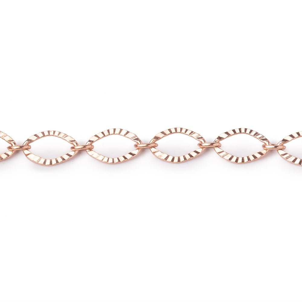 3 Feet - 5mm Corrugated Oval Link Chain