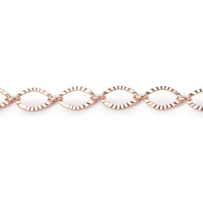 3 Feet - 5mm Corrugated Oval Link Chain