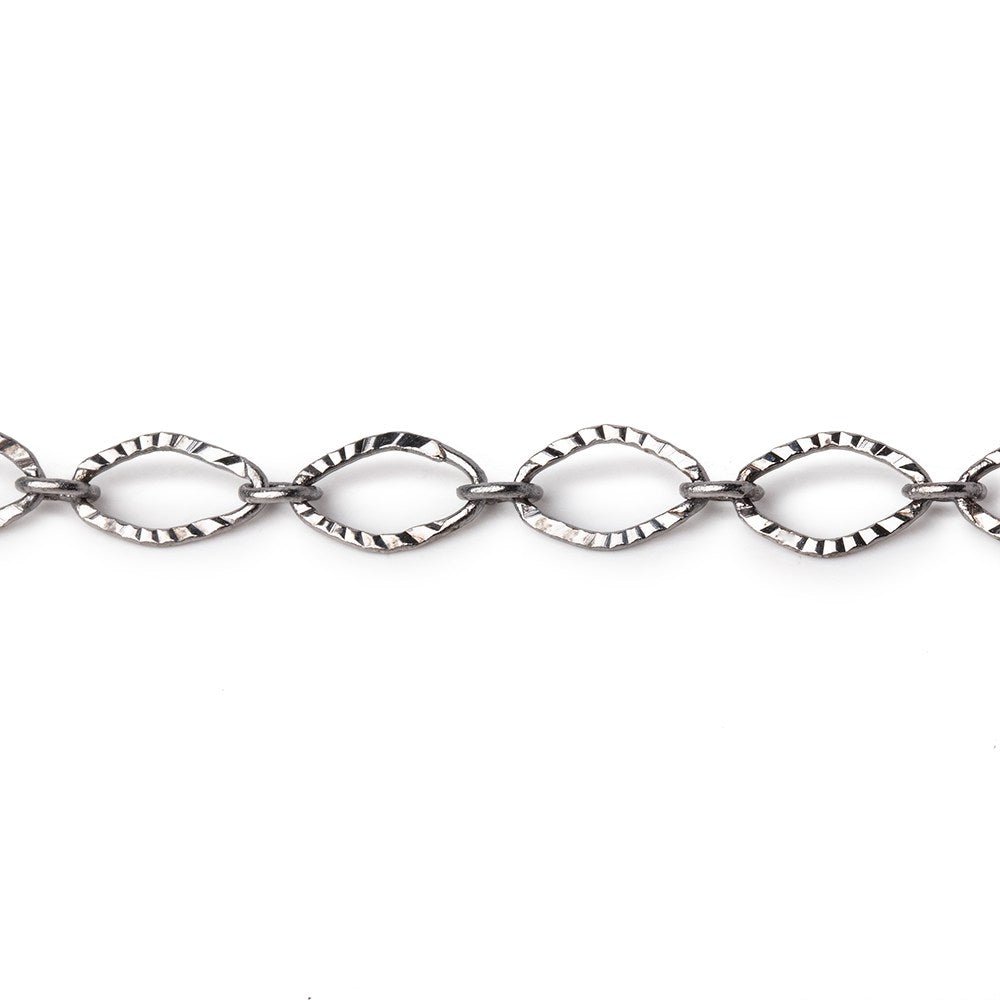 3 Feet - 5mm Corrugated Oval Link Chain