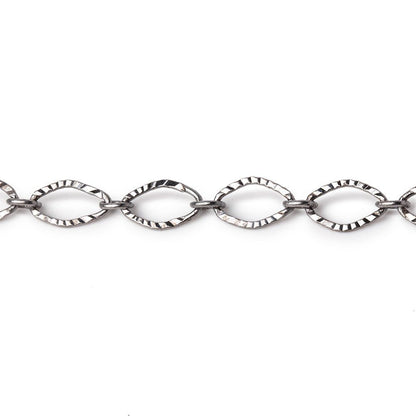 3 Feet - 5mm Corrugated Oval Link Chain