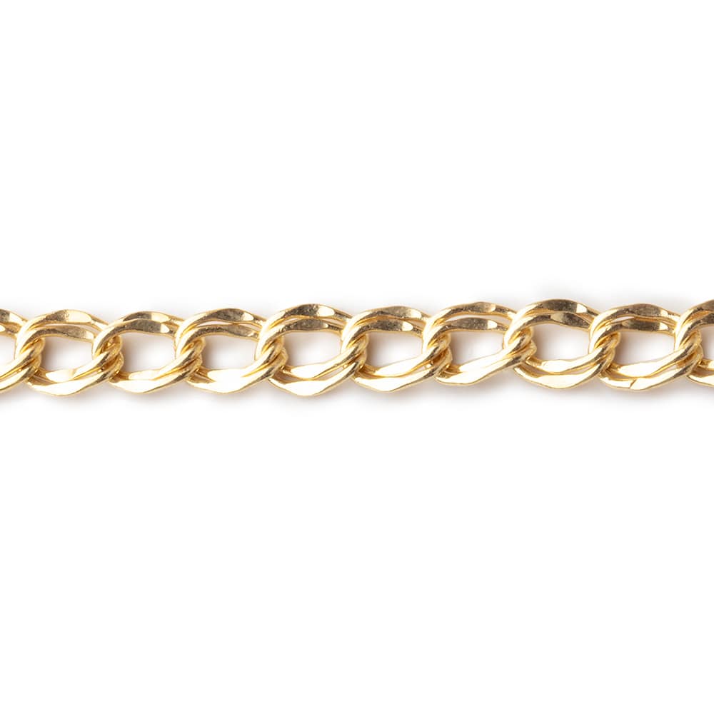 3 Feet - 5mm Double Curb Link Chain