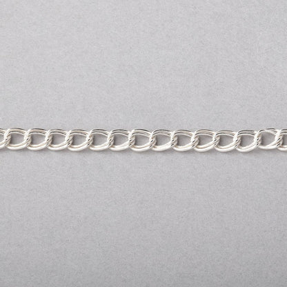 3 Feet - 5mm Double Curb Link Chain