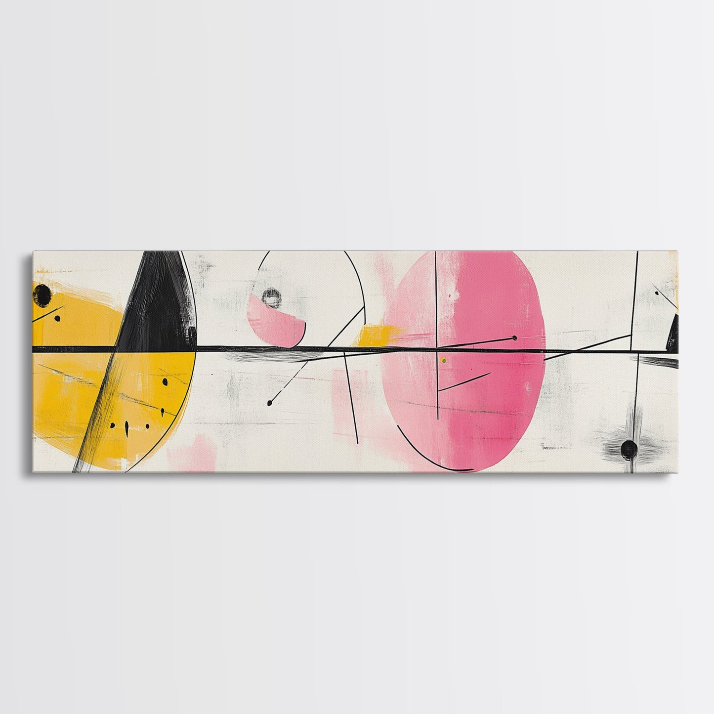 Extra Large Panoramic Abstract Art - Extra Wide Wall Art - Watercolor Fine Art Print - Modern Abstract Art Print - Original Art - Large Wall Art