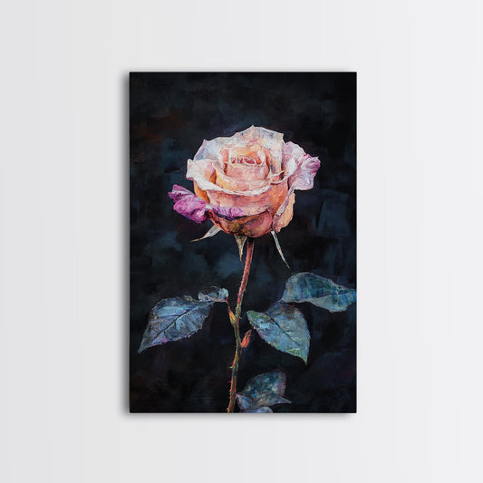 Rose Painting Print, Flowers Still Life, Roses Still Life Oil Painting, Vintage Painting, Vintage Decor, Flowers Print, Floral Wall Art
