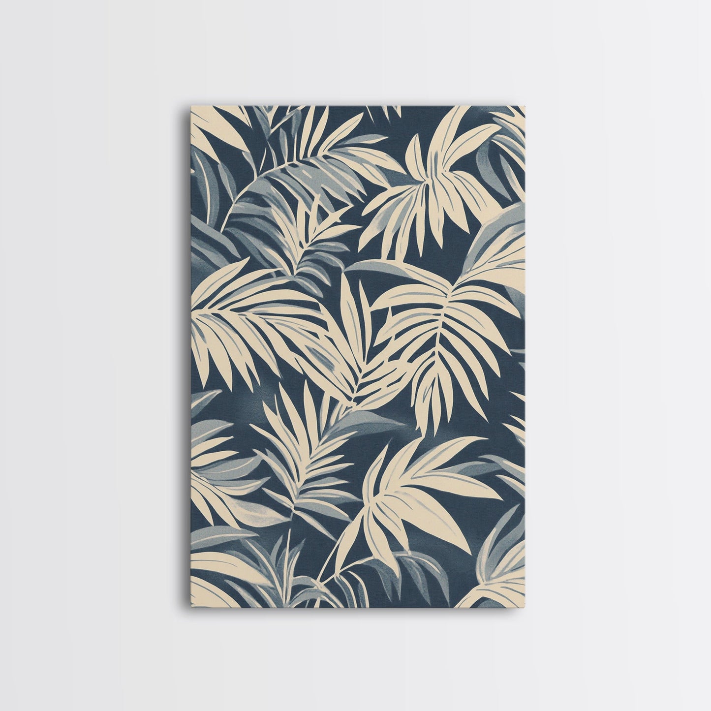 Floral / Botanical Print Wall Art Framed Canvas Print Midcentury Modern Wall Art Home Decor Boho Minimalist Ready To Hang Large Art