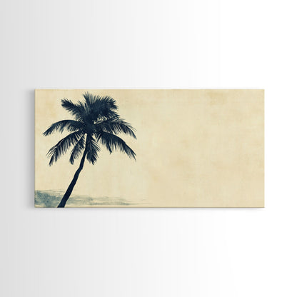 Vacation Home Wall Art Watercolor Painting Print of a Palm Tree, Coastal Wall Art, Palm Tree Decor, Palm Tree Wall Art, Nautical Wall Art