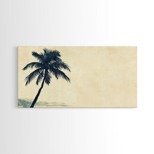 Vacation Home Wall Art Watercolor Painting Print of a Palm Tree, Coastal Wall Art, Palm Tree Decor, Palm Tree Wall Art, Nautical Wall Art