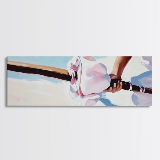 Coastal Serenity, Beach House Decor, Minimalist Ocean Art, Tranquil Seascape, Framed Canvas Print, Nautical Wall Art, Living Room Art