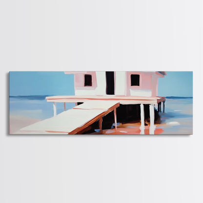 Elegante Silhouette, romantische Wandkunst, feminine Ästhetik, minimalistische Kunst, gerahmter Leinwanddruck, Schlafzimmerdekoration, Kunstwerk in zarten Pastellfarben