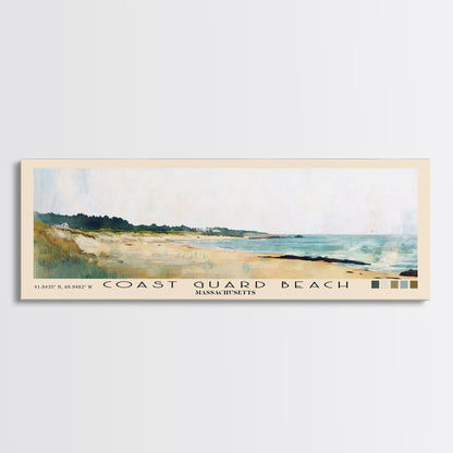 Coast Guard Beach, Massachusetts Watercolor Beach Print, Vacation Gift, Massachusetts Wall Art, Beach Painting, Beach Decor, Beach Painting