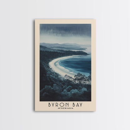 Byron Bay, Australia Watercolor Beach Print, Vacation Gift, Australia Wall Art, Beach Painting, Beach Decor, Beach Painting