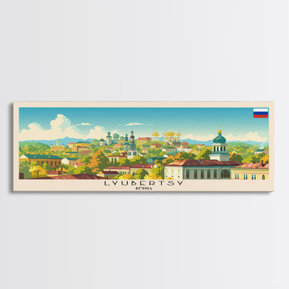Reisekunst aus Ljubertsy, Russland: Stadtansichten, gerahmte Leinwanddrucke oder Wandbilder aus Metall, Europa-Reiseposter, Panorama-Wandbilder, extra breite Wandbilder